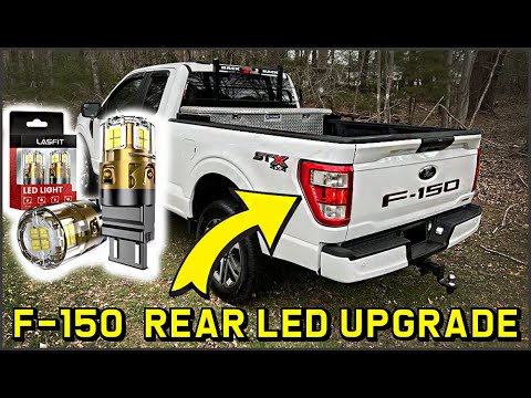 Ford F-150 2021-2023 how to upgrade your halogen taillight bulbs to LED. Ford F-150 2021-2023 how to upgrade your halogen taillight bulbs to LED.