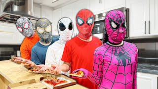 5 UNLUCKY SPIDER-MAN Bros || NO PROBLEM ... ( Torn Suit , No Food , Bad Nerf Gun ... ) Comedy Video
