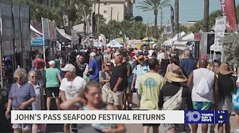John’s Pass Seafood Festival returns, marking a year of resilience for Madeira Beach