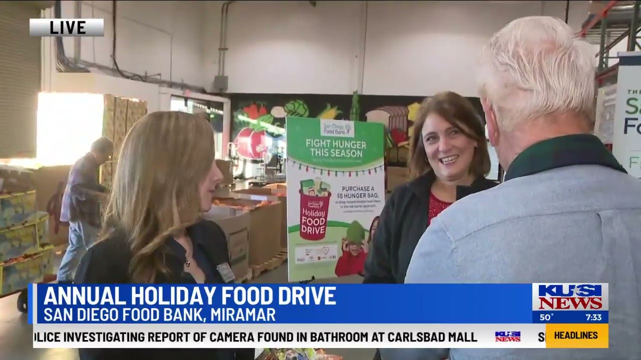 An Inside Look at Phase Two of the 45th Annual Holiday Food Drive