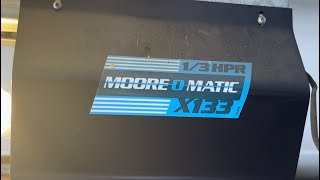 Celebrity Moore O Matic X133 Garage Opener, Keypad Program Process (NO “learn button”) Wealth