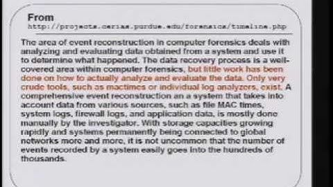 CERIAS Security: Intrusion Detection Event Correlation: Approaches, Benefits and Pitfalls 1/6