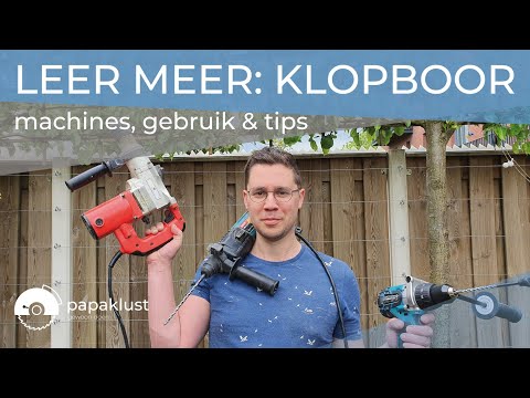 Video: Heb ik een klopboormachine nodig voor sintelblok?