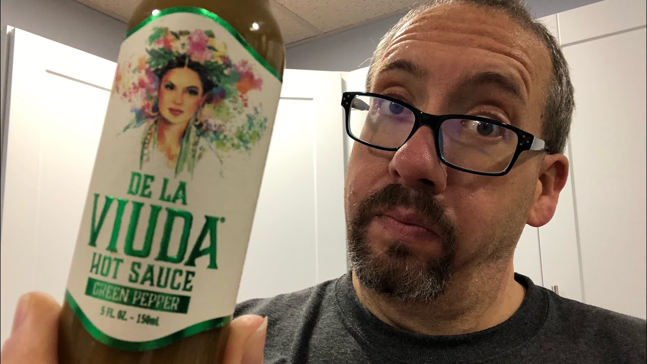 De La Viuda Green Pepper Hot Sauce Review YouTube