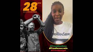 FREE ALIOU SANE#28ème jour de détention illégale et arbitraire #FreeAliouSané