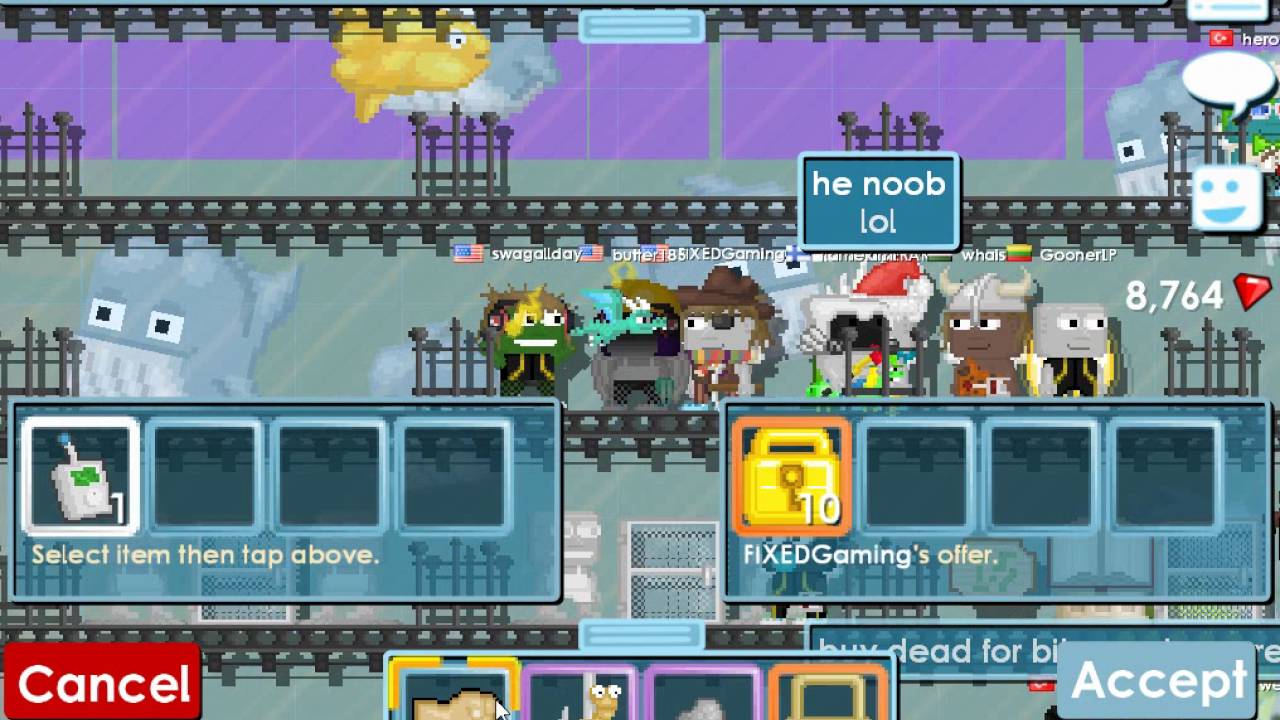 growtopia selling geiger counter ( music by nocopyrightsounds