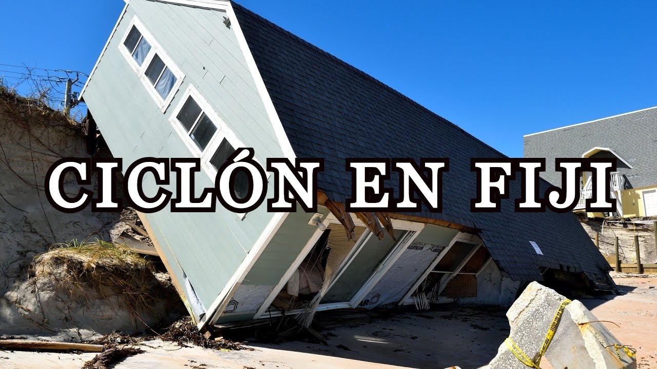 Ciclón Ana destruye país de Fiji.
