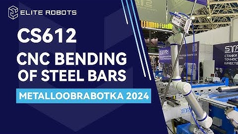 CNC Steel Bar Stirrup Bending at METALLOOBRABOTKA 2024 (Russia) by STARK
