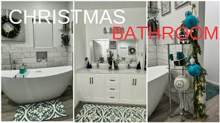 CHRISTMAS BATHROOM TOUR
