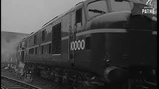 Short glimpse of 10000 in a Pathe film