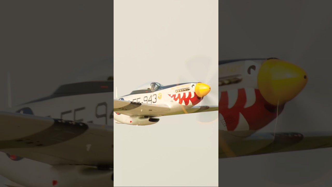 P-51 Mustang WWII Warbird Takeoff from Missouri