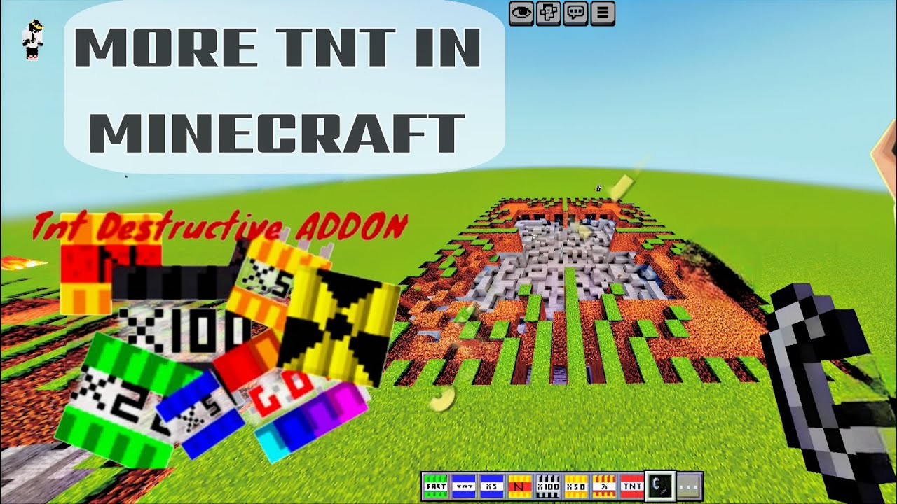 TESTING THE MOST POWERFUL TNT IN MCPE! 💣 (Nuclear vs Black Hole)