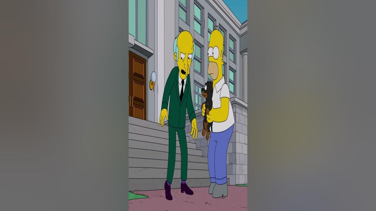 The Simpsons Homer with a dog shorts simpsons YouTube