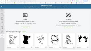 upload pattern