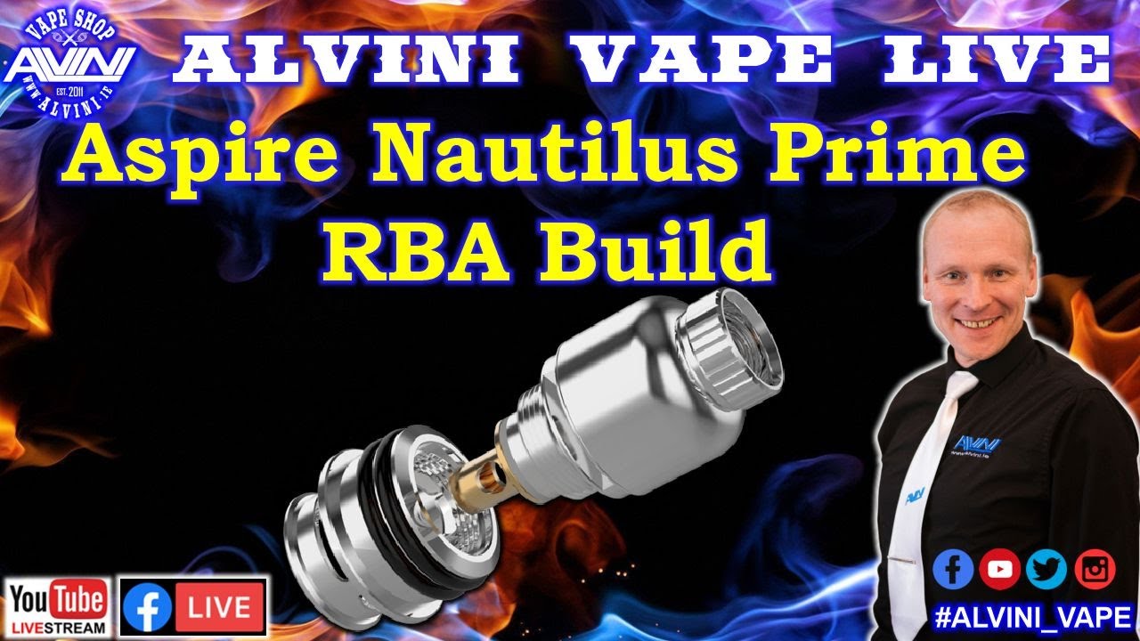 Aspire Nautilus Prime RBA Build Tutorial YouTube