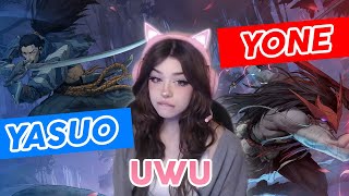 YONE & YASUO UwU Edit - League of Legends