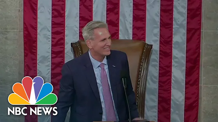 Kevin McCarthy elected as Speaker of the House of ...
