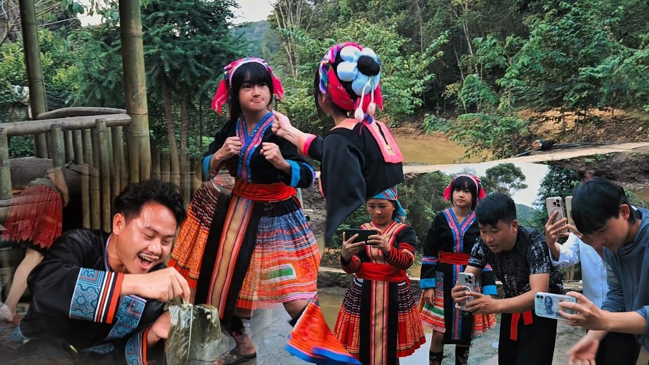 Funny film dev npua cai - nkauj zaj thiab kab lia