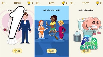 Brain Puzzle:Tricky IQ Riddle‪s Gameplay Walkthrough #1 (Android, IOS)