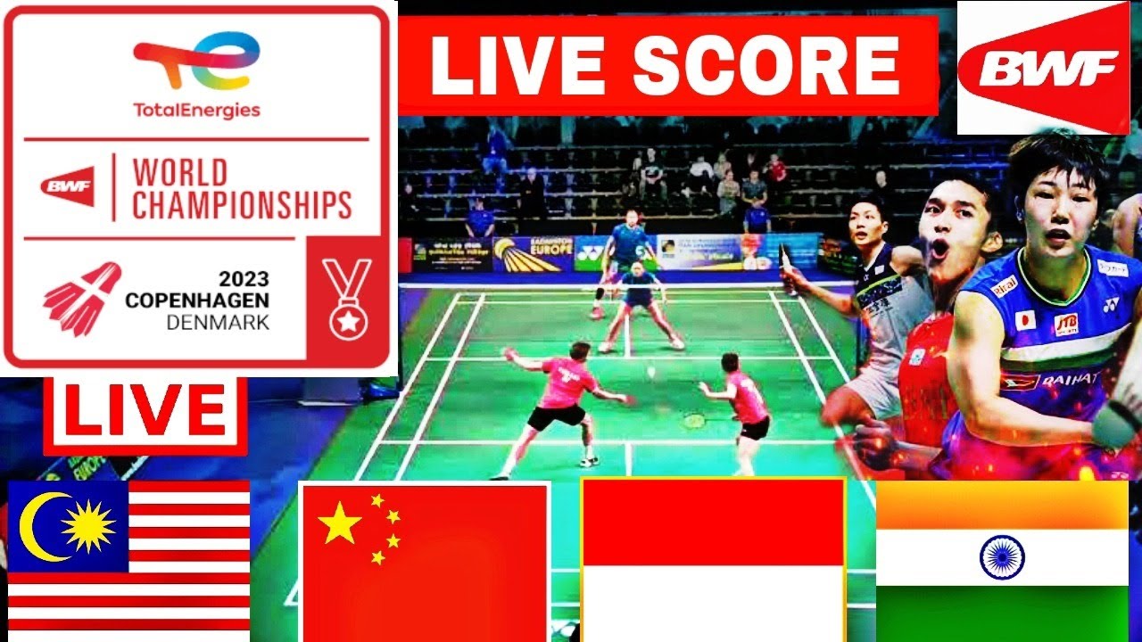 Live Score Badminton Sudirman Cup Finals 2023 2023 Day-6 Group Match All Court Live