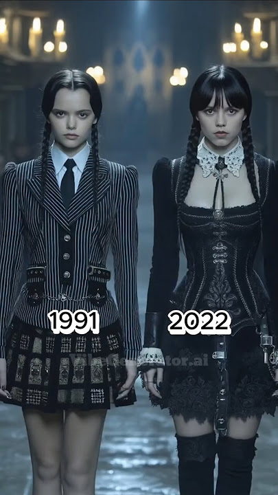 Wednesday Characters Then and Now – Wednesday, Morticia, Thing, Gomez & More! #Wednesday #Addams