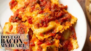Rustic Tomato Sauce for Ravioli by Dont Go Bacon My Heart 19,867 views 2 years ago 55 seconds