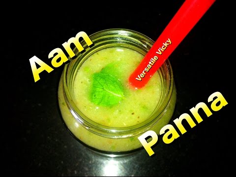 Aam Ka Panna Weight Loss Drink Recipe / आम का पन्ना / Raw Mango Drink VersatileVicky | Fat Cutter