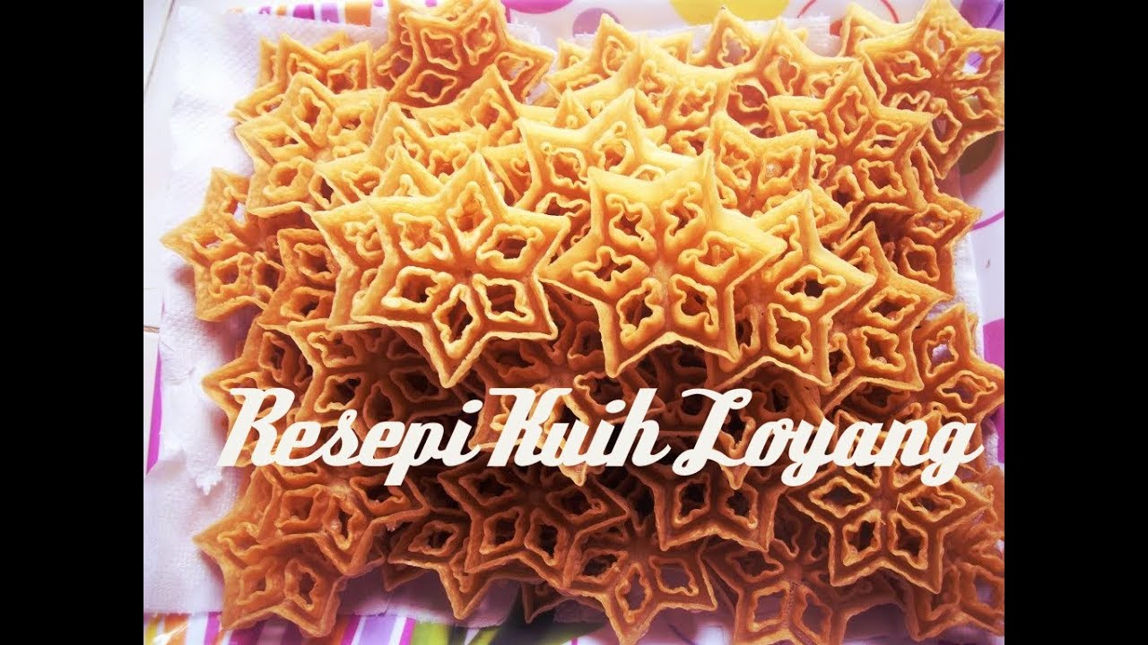 Cara Buat Kuih Loyang Yang Mudah & Sedap - YouTube