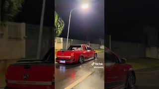 Saveiro Cross vermelha rebaixada ❤️#rebaixados #videoshort #canalautomotivo