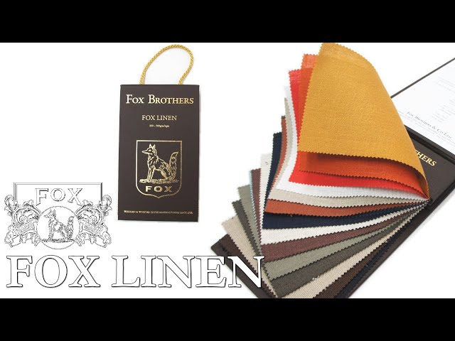JVService」FOX BROTHERS ウールリネンダブルスーツ JVService