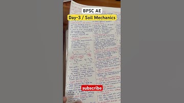 DAY 3/75 Hard challenge | BPSC AE #bpscae #bpsc #engineering #civilengineering