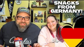 Americans Try Snacks From Germany! Universal Yums Snack Box!