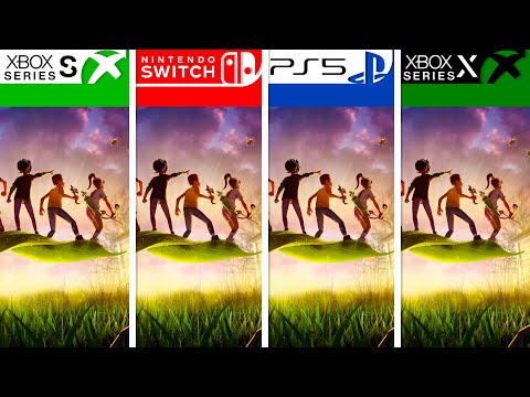 Grounded: PS5 - Switch - Xbox Series S/X | Graphics Comparison