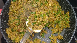 HOW TO PREPARE DENGU(GREEN GRAMS) FILLING FOR SAMOSA |SAMOSA FILLING RECIPE