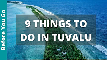 9 Things to do in Tuvalu (the LEAST visited country in the world)