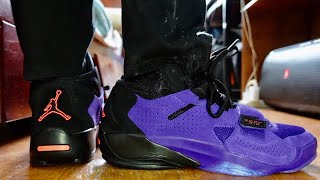 JORDAN ZION 2 OUT OF THIS WORLD | ON FEET | UNBOXING