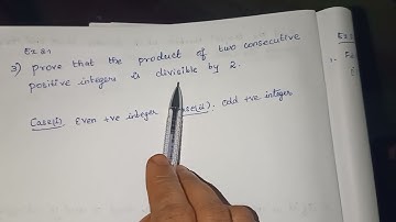 Prove that the product of 2 consecutive positive integers ..(10th Samacheer maths Ex 2.1 sum 3)