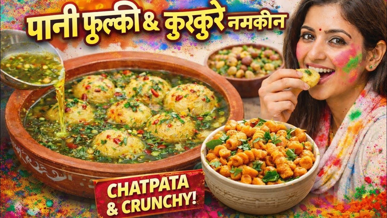 आज ऐसी होली की रेसिपी बना दी कि सारे रिश्तेदार बोल रहे है पार्सल कर दो।