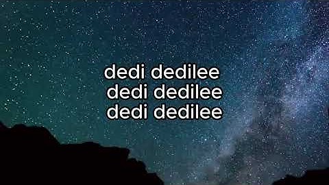 BREEDER LW - DEDI DEDILEE (DEADLY DEADLY) LYRICS VIDEO