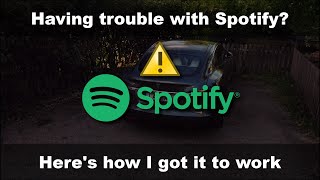 I have had a lot of problem with spotify in my european tesla lately
where simple restart not been sufficient to fix the problem. this
video try ...