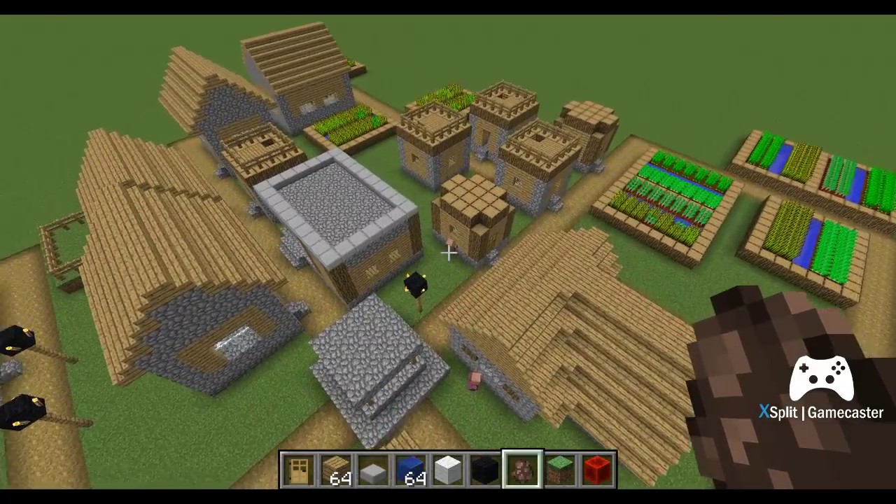 Minecraft Village Mechanics 1 13 Earlier Youtube