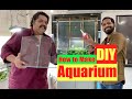 How to Make an Aquarium at Home DIY Complete Tutorial | Build A Glass Aquarium | Aquarium DIY ideas