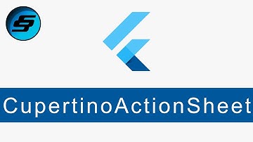CupertinoActionSheet - Flutter Programming