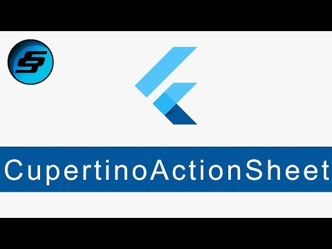 CupertinoActionSheet - Flutter