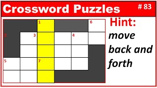 Crossword Puzzles #83🤔 crossword puzzle with answer |Crossword Puzzle Challenge | Puzzle Challenge