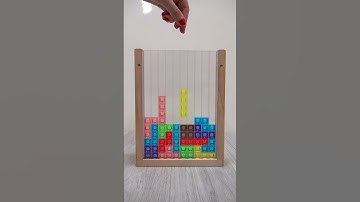 Play Tetris Game Colored Blocks #dominogirl #tetris #blocks