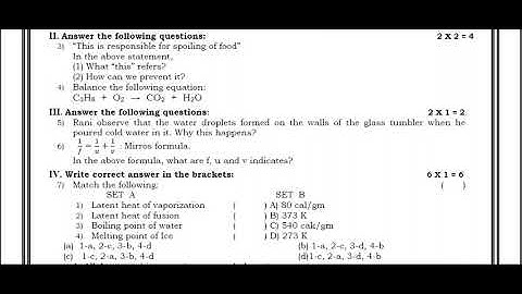 AP10th Formative Assessment-1 Question Papers for 2022-23  | AP 10th class Physics FA-1 guess paper