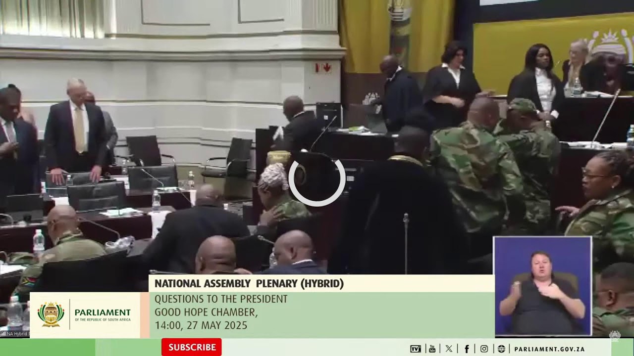 President Ramaphosa responds to Questions for Oral Replies in Parliament