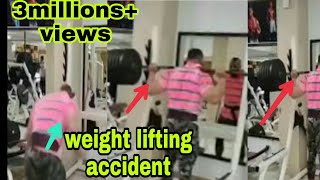Weightlifter Loses Intestines Weightlifter Loses Intestines