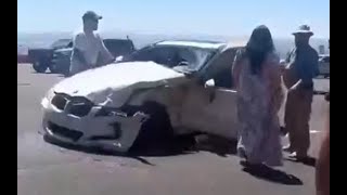 WATCH LIVE: Transmountain crash shuts down eastbound lanes